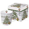 Karácsonyi porcelán bögre Tree Aglow 400 ml