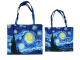 Bevásárlótáska 28x25,5 cm Polyester Van Gogh Csillagos éj