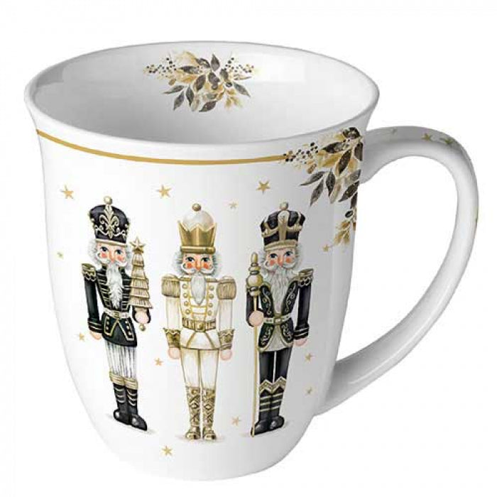 Karácsonyi diótörős porcelán bögre Royal Nutcrackers kollekció