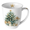 Karácsonyi tündér mintás porcelán bögre 400 ml Christmas Fairy