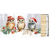 Karácsonyi baglyos gyufa 45 db-os Wise Owls