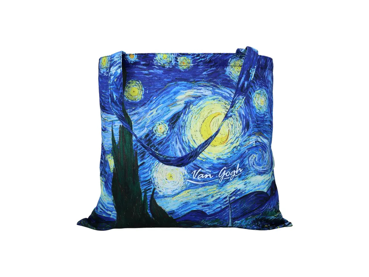 Bevásárlótáska 28x25,5 cm Polyester Van Gogh Csillagos éj