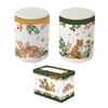 Forest Dream őszi porcelán só-borsszóró szett dobozban Easy Life
