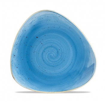 Churchill Stonecast Cornflower kék kerámia háromszög tányér 19,2 cm