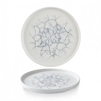 Churchill Kintsugi WALLED tányér PEARL szürke 26 cm