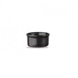 Churchill Cookware fekete kínáló kerek 9 cm 19,5 cl