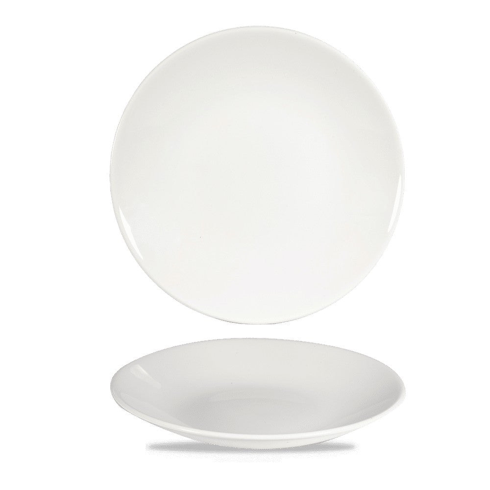 Churchill Profile fehér kerámia tányér mély 25,5 cm coupe