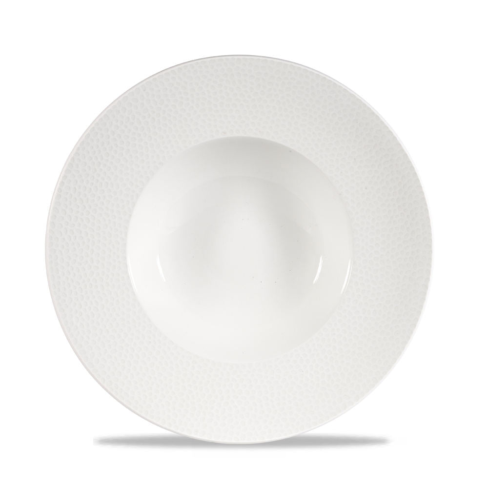 Churchill Isla fehér kerámia salátás 24 cm széles perem