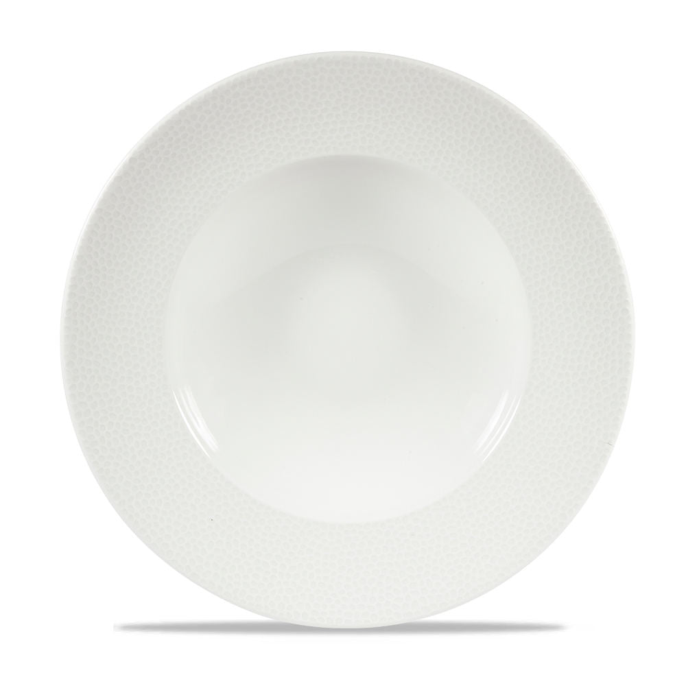 Churchill Isla fehér kerámia salátás 28 cm széles perem
