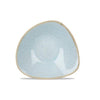 Churchill Stonecast Duck Egg kék kerámia háromszög tányér mély 23,5 cm
