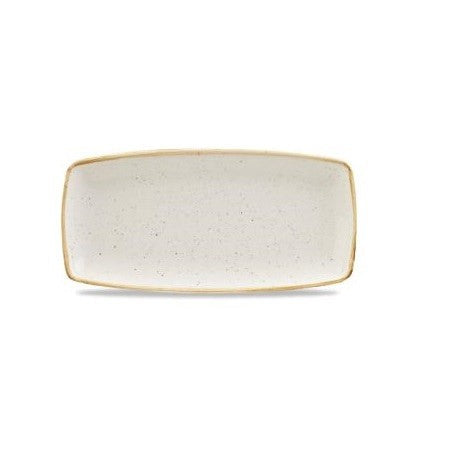 Churchill Stonecast Barley bézs kerámia szögletes tál 29,5x14 cm