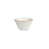 Churchill Stonecast Barley bézs kerámia kerek kínáló 12,1×6,5 cm