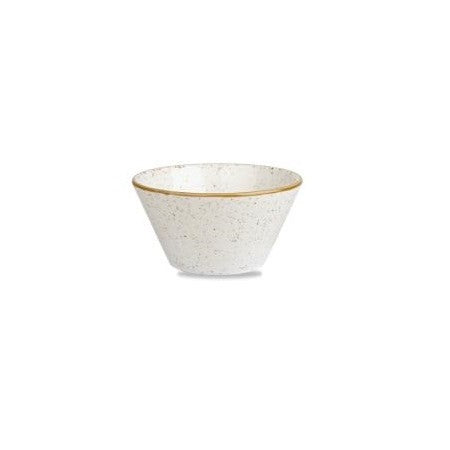 Churchill Stonecast Barley bézs kerámia kerek kínáló 12,1×6,5 cm