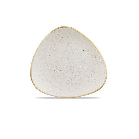 Churchill Stonecast Barley bézs kerámia háromszög tányér 22,9 cm