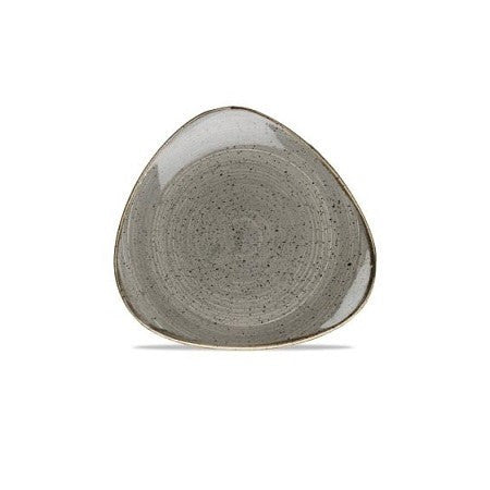 Churchill Stonecast szürke kerámia háromszög tányér 19,2 cm