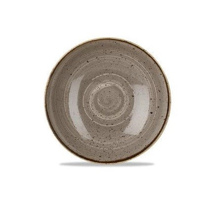 Churchill Stonecast szürke kerámia kerek salátás 18,2 cm