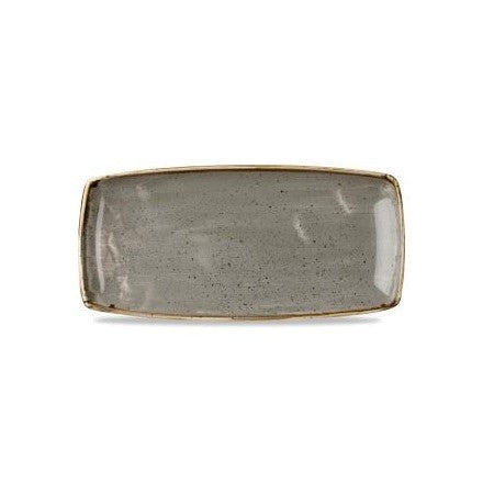 Churchill Stonecast szürke kerámia szögletes tál 29,5x14 cm