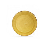 Churchill Stonecast Mustard barna kerámia kerek tányér 21,7 cm
