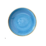Churchill Stonecast Cornflower kék kerámia kerek salátás 24,8 cm