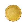 Churchill Stonecast Mustard barna kerámia kerek tányér 28,8 cm