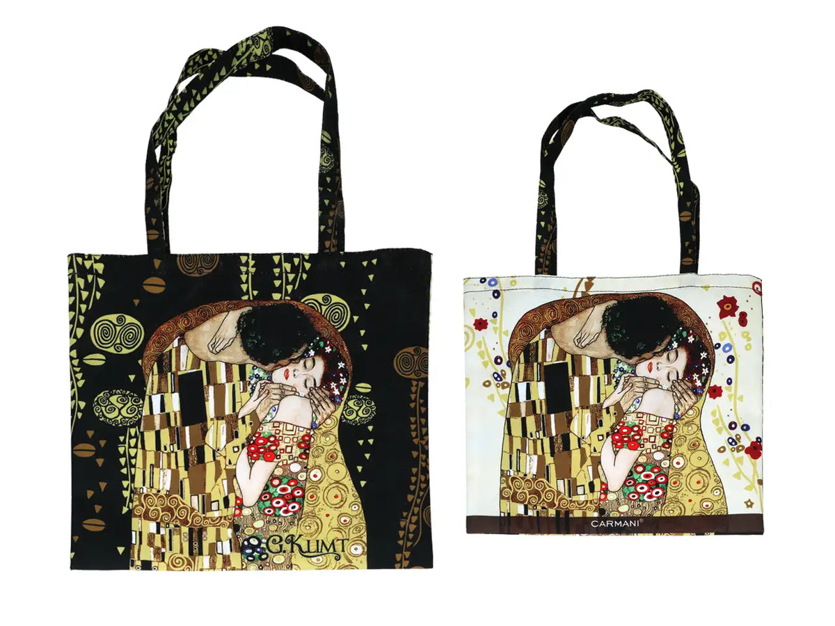 Bevásárlótáska 28x25,5 cm Polyester Klimt A Csók