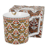 Pillangós porcelán bögre - nagyméretű 750 ml