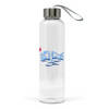 Halas Üveg palack borosilicate üveg 550 ml Poisson Fish Pesce