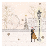 Háromrétegű karácsonyi papírszalvéta 33x33 cm 20 db Christmas Love