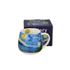 Porcelán bögre 430 ml Van Gogh Kávéház éjjel ajándék díszdobozban
