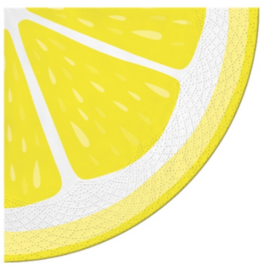 Just Lemon citromos papírszalvéta 32 cm 12db-os