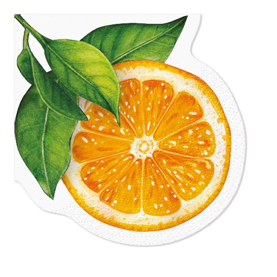 Pure Orange narancsos papírszalvéta 32 cm 12 db-os