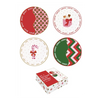 Karácsonyi Porcelán tálka 4 db szett 10 cm díszdobozban Christmas Twist