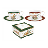 Forest Dream őszi porcelán teáscsésze 240 ml 2 személyes dobozban Easy Life