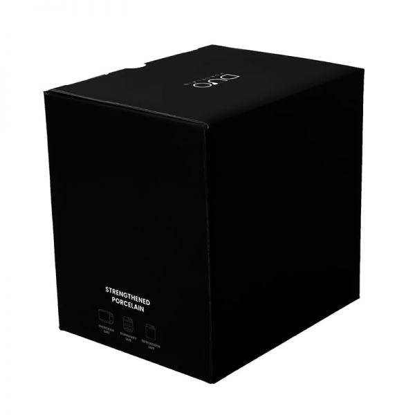 Duo Twilight fehér porcelán bögre porcelán szűrővel és fedővel - 370 ml