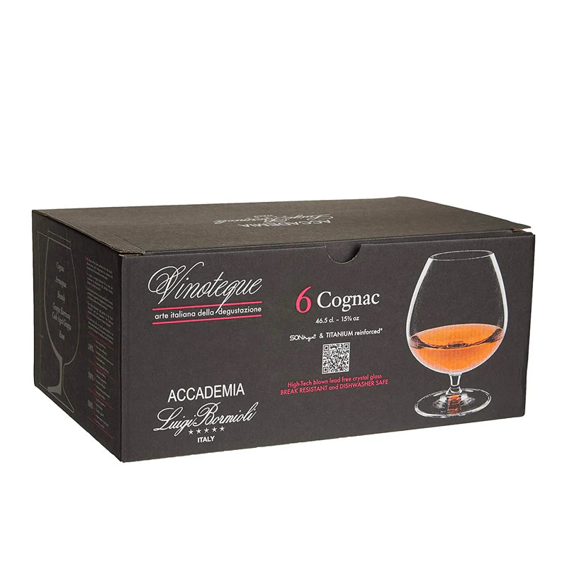 Konyakos pohár 46,5cl 6 db készletLUIGI BORMIOLI VINOTEQUE