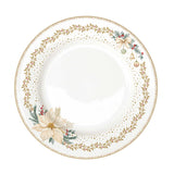 Karácsonyi porcelán étkészlet 18 részes White Elegance
