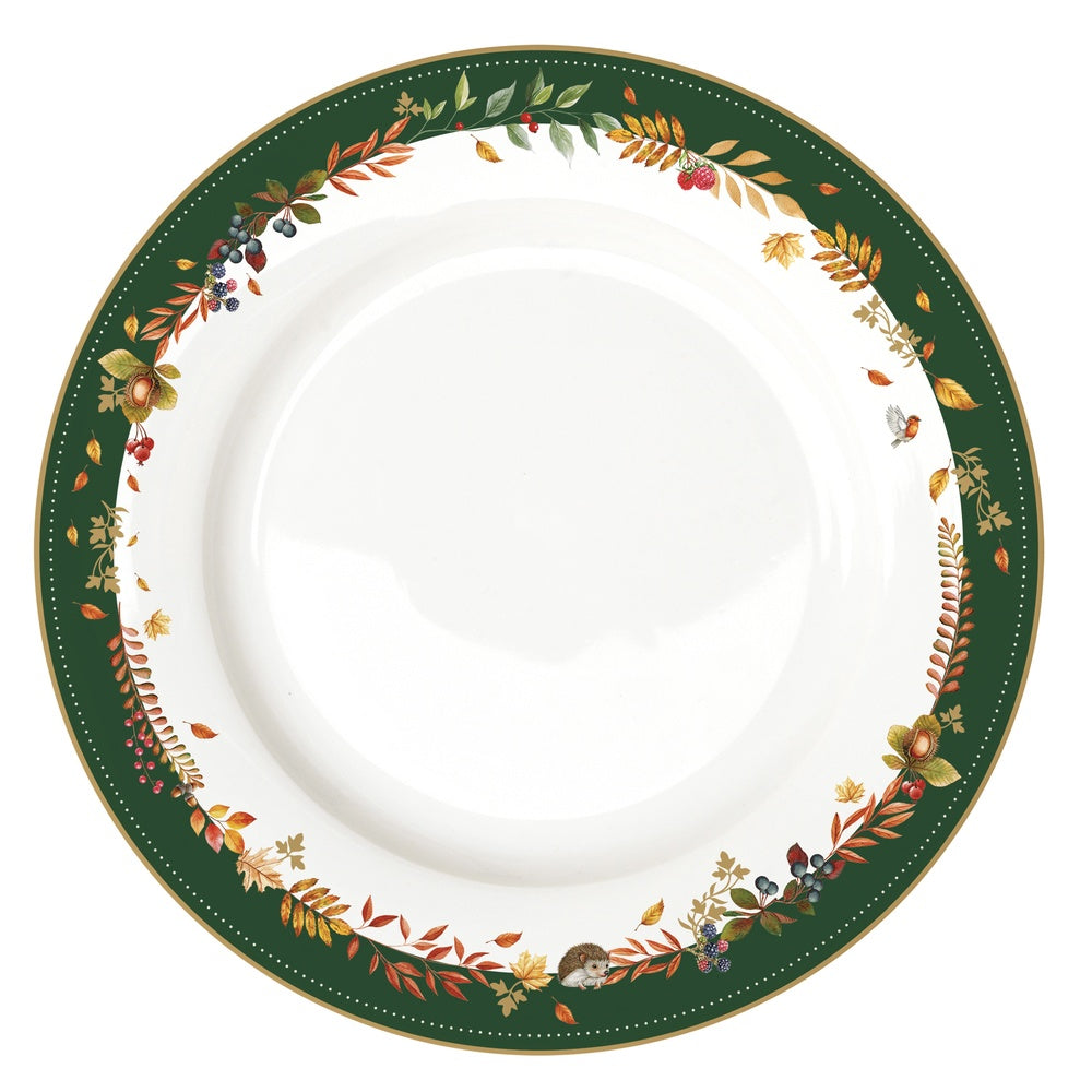 Forest Dream porcelán lapostányér 26,5 cm – Easy Life