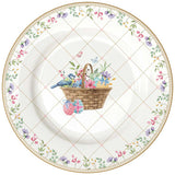 Spring Bloom húsvéti porcelán desszertes tányér
