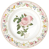 Porcelán desszertes tányér 19 cm – Rózsa mintás Chant des Roses