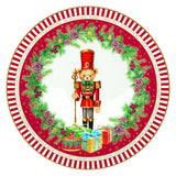 Karácsonyi porcelán macis desszertes tányér Ø 19 cm – Christmas Teddy