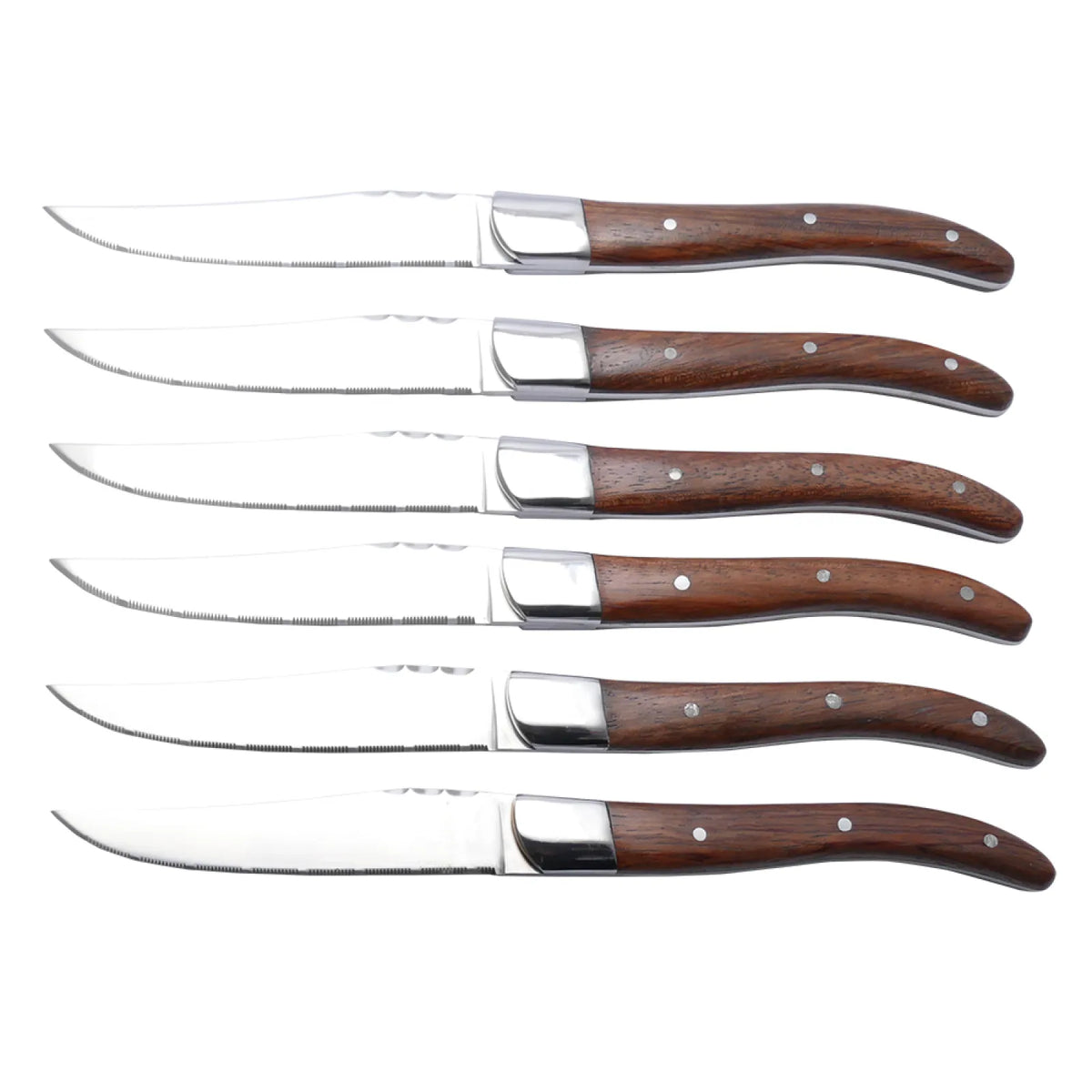 Berlinger Haus 6 részes steak késkészlet fa nyéllel – Eternal Collection