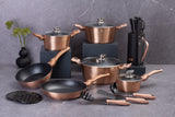 Berlinger Haus 15 részes edénykészlet Metallic Line Rose Gold Edition