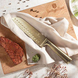 Berlinger Haus Santoku kés 17,5 cm arany színű Sahara