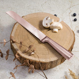 Rozsdamentes acél rose gold Kenyérvágó kés 20 cm Berlinger Haus Taupe