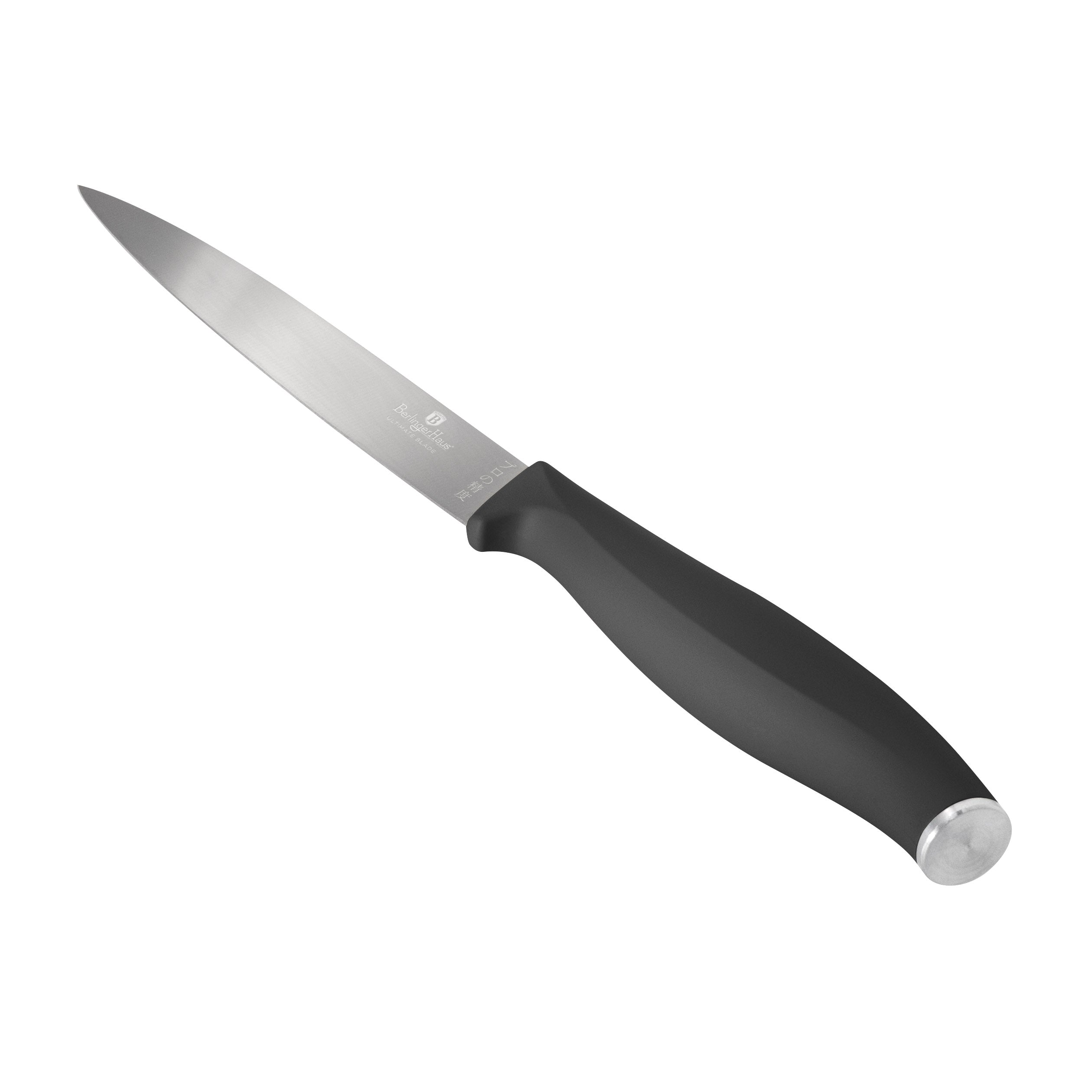 4 részes konyhai késkészlet rozsdamentes acél Antracit Collection Berlinger Haus
