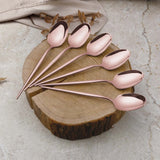 24 részes rose gold evőeszközkészlet – 6 személyes