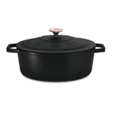 Berlinger Haus ovális öntöttvas pecsenyesütő fedővel 30 cm, 4,65 l – Black Rose Collection