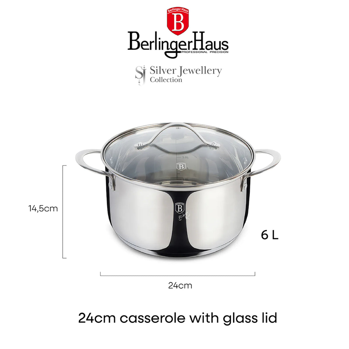 Berlinger Haus Lábas fedővel (6 L) – 6. kép