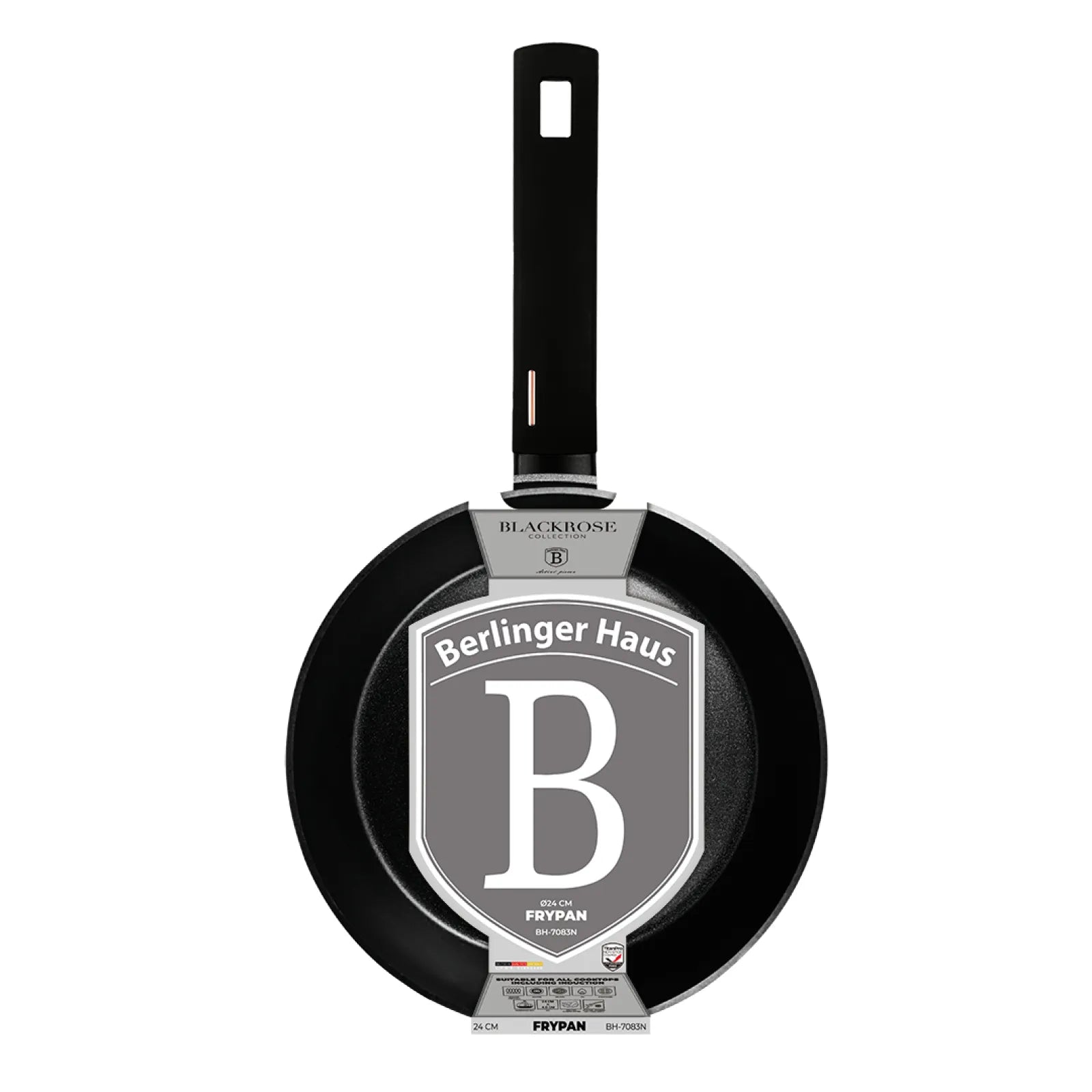 Berlinger Haus indukciós serpenyő 24 cm – Black Rose