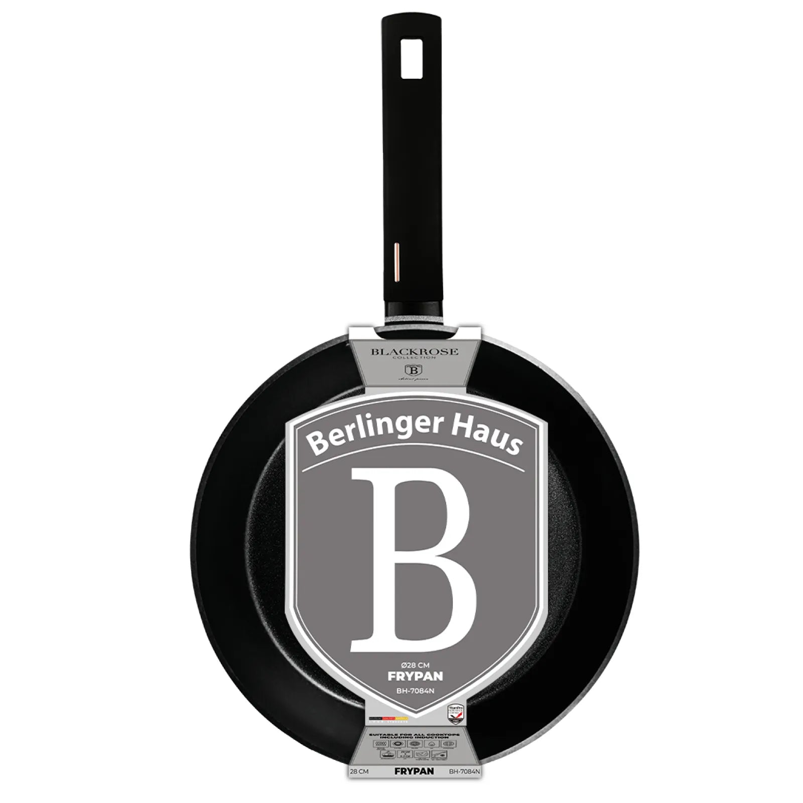 Berlinger Haus indukciós serpenyő 28 cm – Black Rose